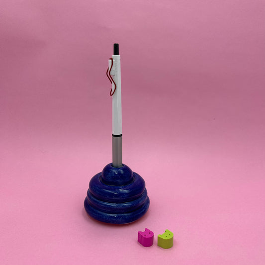 Bubble pen holder